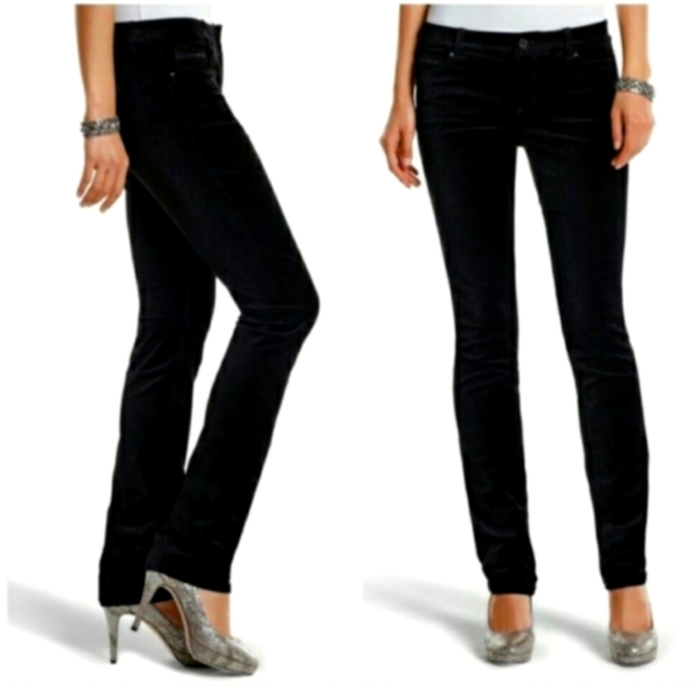 WHBM Velvet Jeans